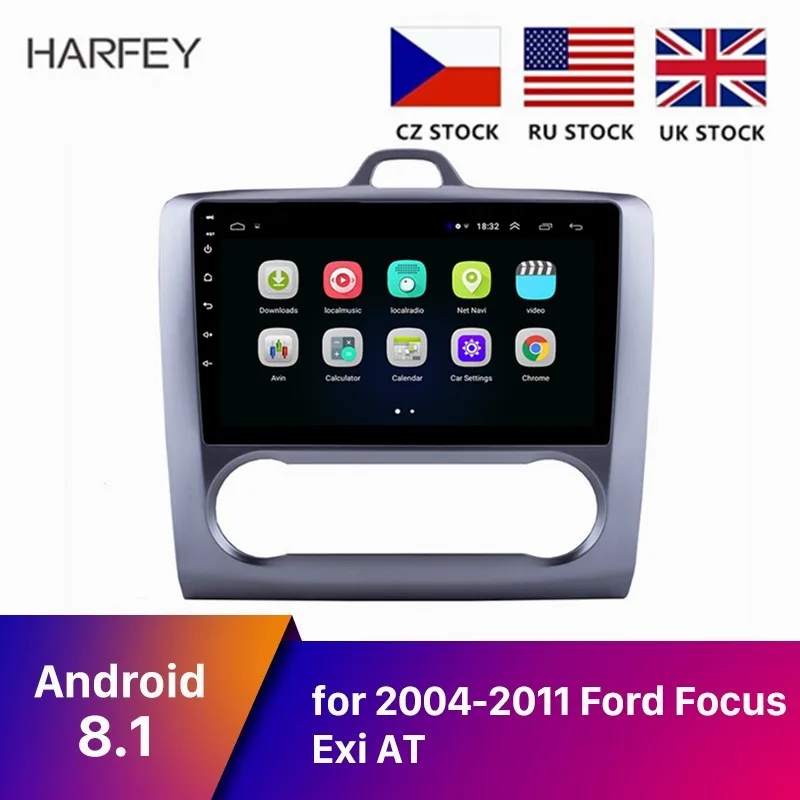 Автомагнитола Harfey 2 din сенсорный экран 9 дюймов Android 8 1 GPS навигация