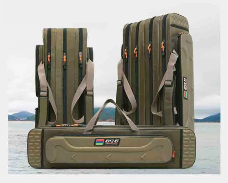 

2/3/4 слоя 80/90/100/120/125/130 см сумка для рыбалки многофункциональная катушка для удочки сумка для хранения приманки на удочку чехол рыболовное сна...