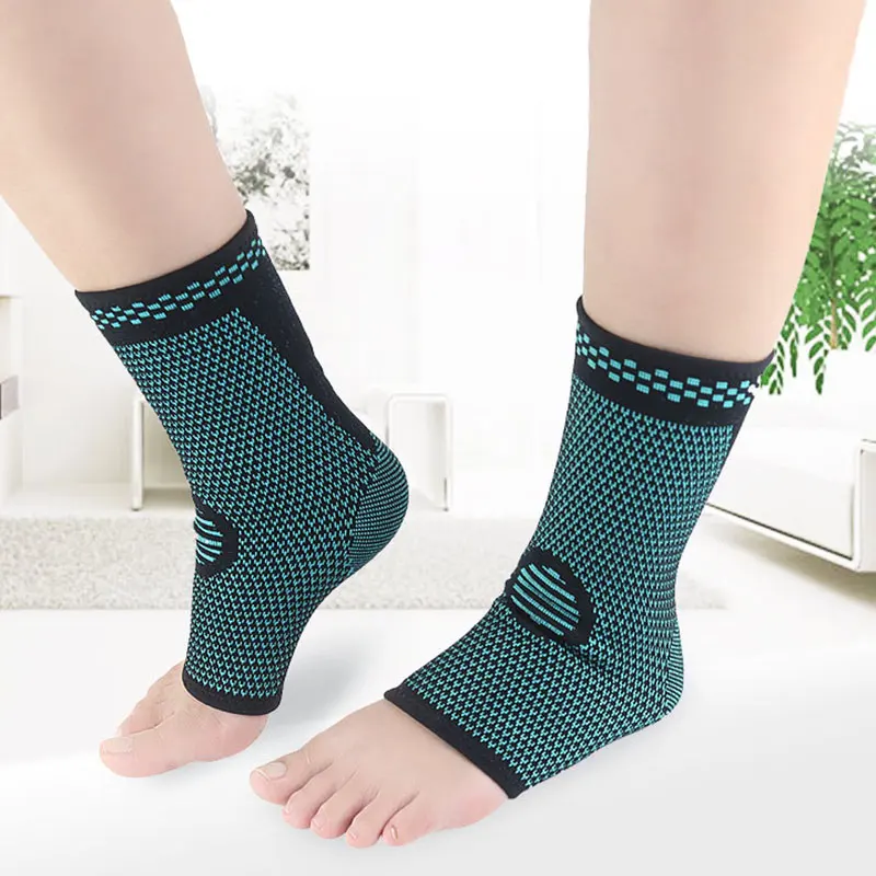 

Brace Relieve Arch Pain Reduce Foot Swelling Elastic Heel Protector Universal Breathable Knitted Foot Support All Seasons