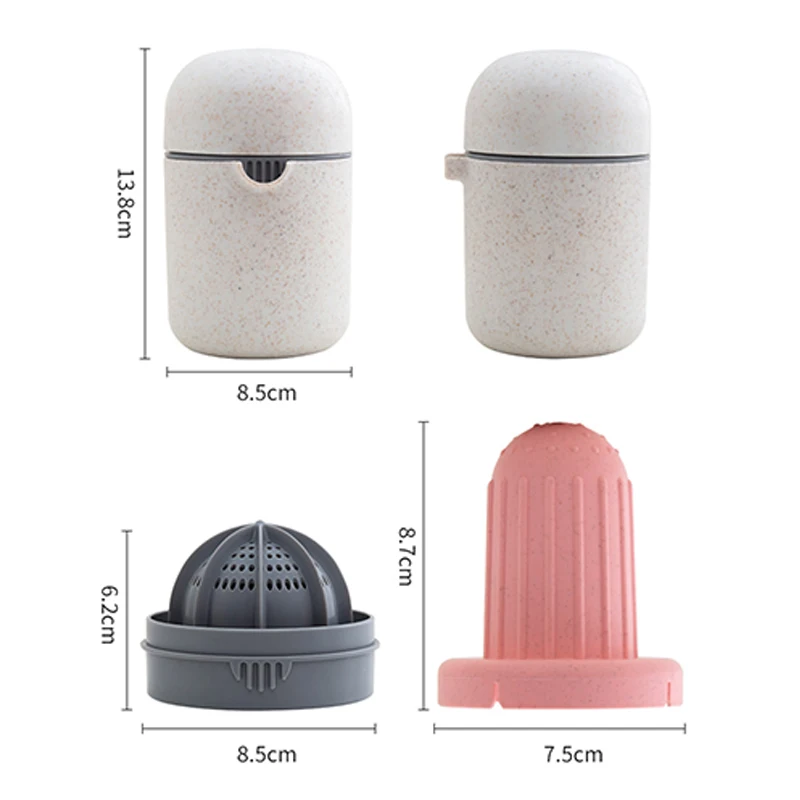 

Multi Functional Mini Manual Juicer Portable Fruit Mixer Blender Orange Lemon Squeezer Household Kitchen Machine Accessories