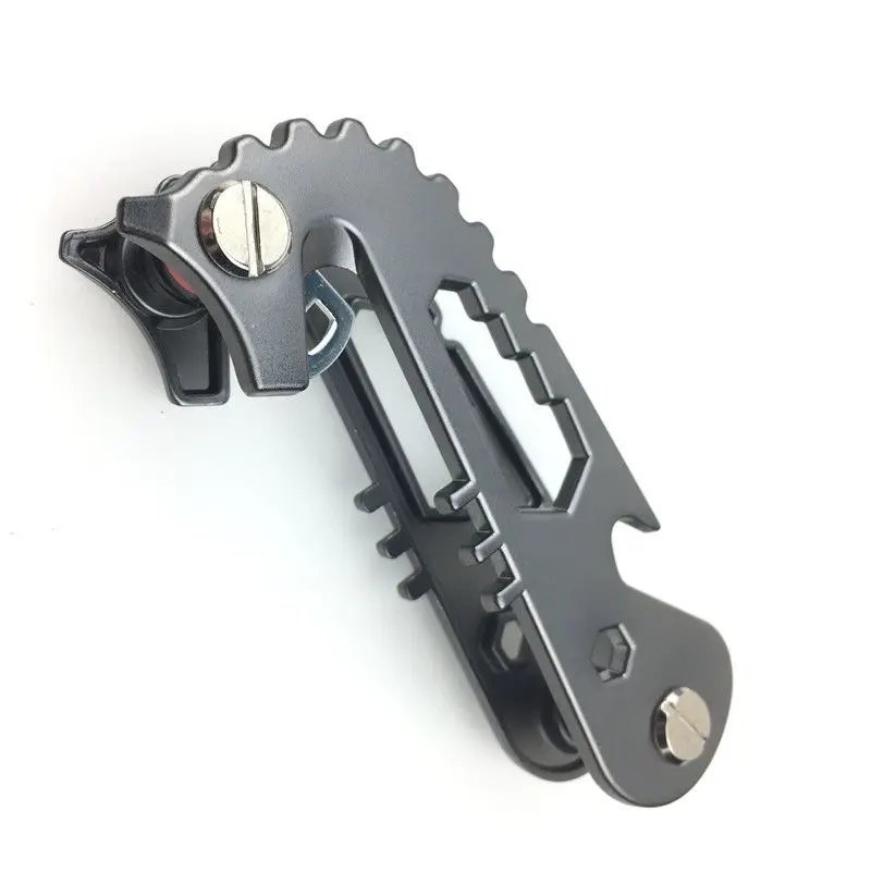 Компактный органайзер для ключей Seahorse из цинкового сплава Умный кошелек премиум