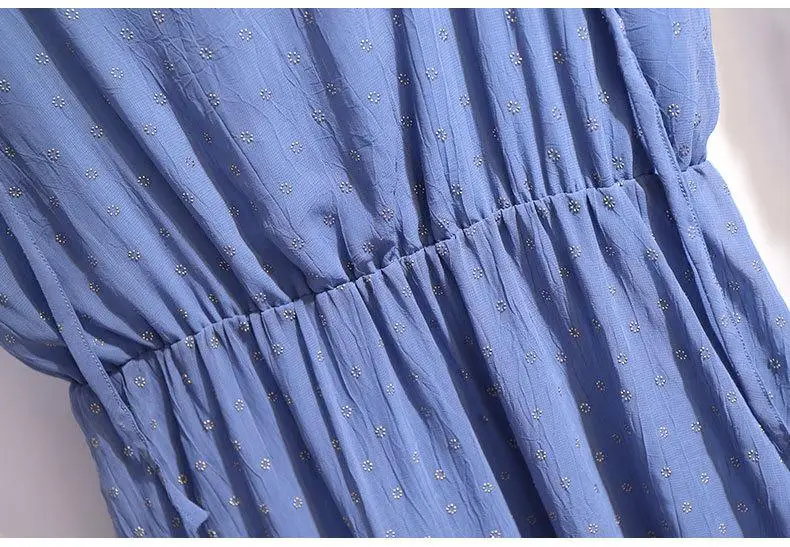 

CACNCUT 5XL 6XL Women Summer Large Size Floral Dress Casual Spaghetti Strap Print Dress Lady V Neck Plus Size Loose Beach Dress