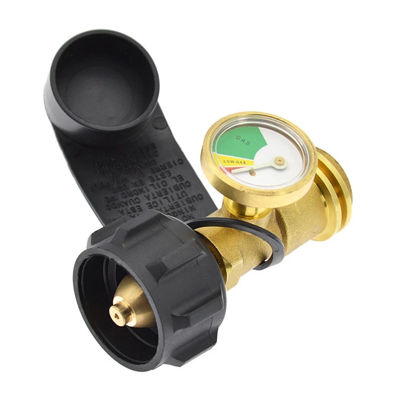 

Top!-Propane Fuel Tank Meter Level Indicator Fuel Tank and RV, Barbecue Gas Grill, Heater, Turkey Fryer Easy to Install