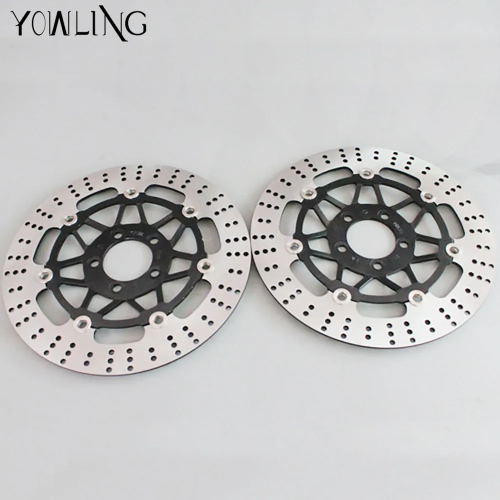 

2 PC high quality motorcycle parts Accessories Front Brake Discs Rotor for KAWASAKI ZZR400 ZXR400 ZRX400 ZZR250 ZZR ZXR 400 250