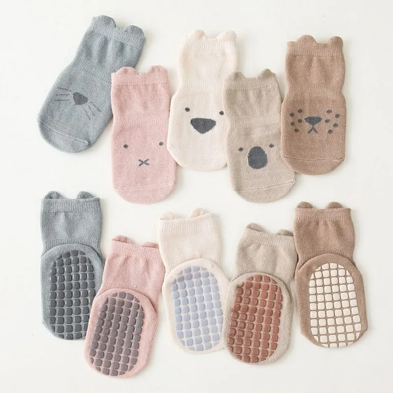3-pairs-lot-cartoon-newborn-socks-children's-anti-slip-socks-spring-and-autumn-cute-boy-cotton-baby-toddler-socks