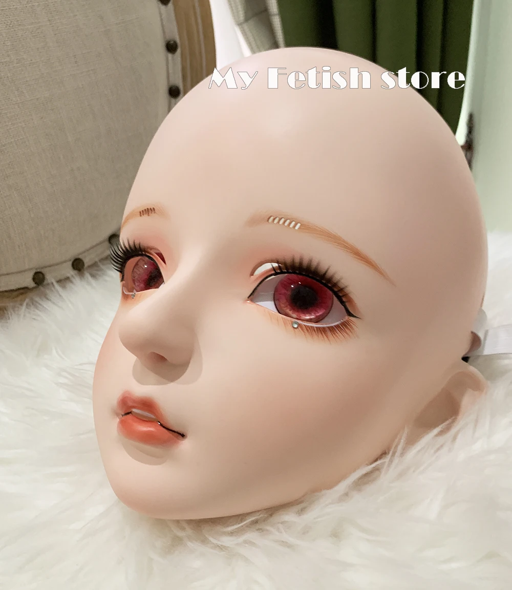 (WhiteDoll) высококачественные женские/Девочки ручной работы с полуголовой из смолы в