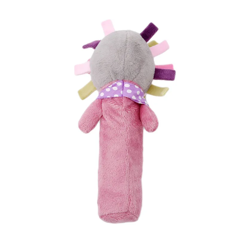 

Baby Rattles Mobiles BB Sticks Soft Cow Plush Doll Crib Bed Hanging hand catches Animal Toy Doll Kids Toy