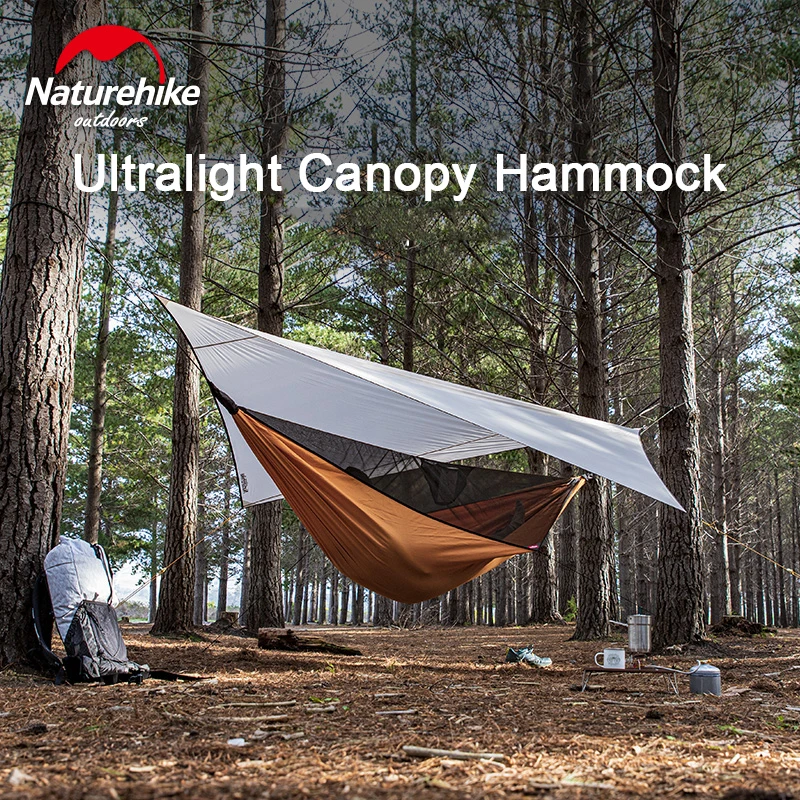 Naturehike Outdoor Single Hammock Tent Anti-rollover Swing With 40D Nylon Canopy Ultralight Break Camping Equipment | Спорт и
