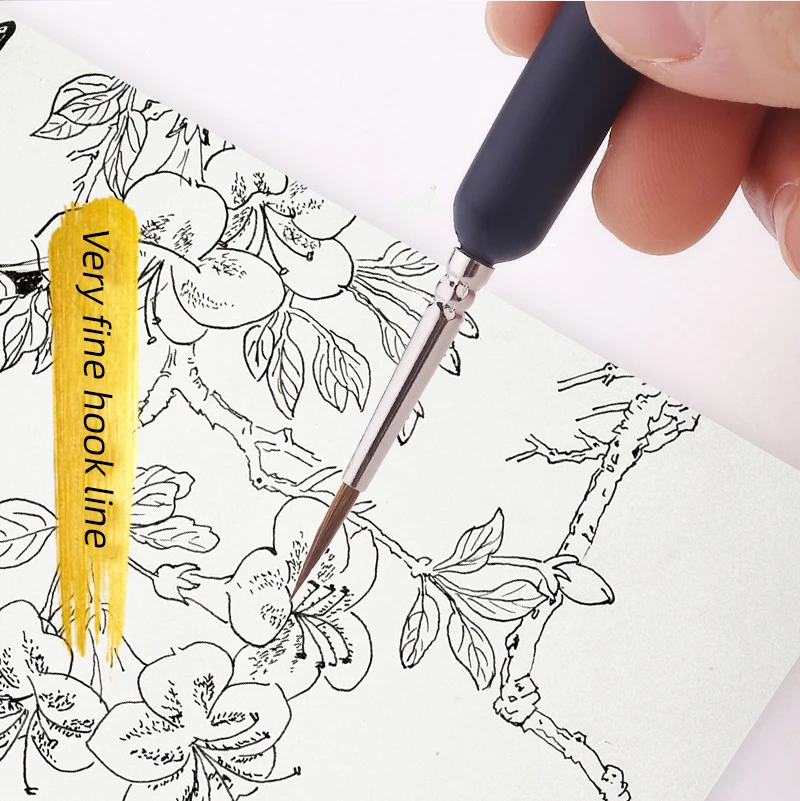 9/10 шт. кисти Мари для акварели различные размеры | Канцтовары офиса и дома