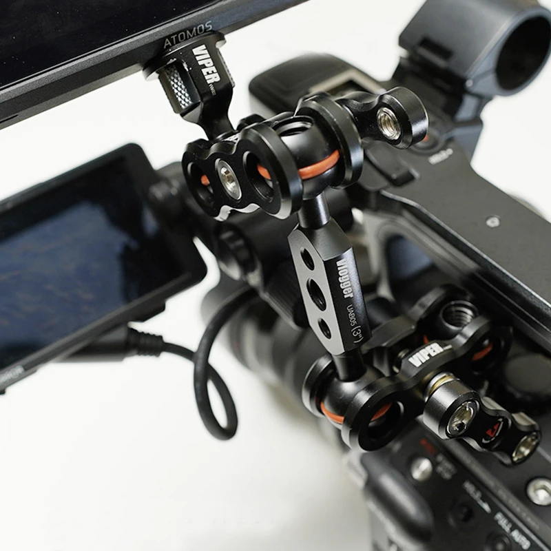 Камера монитор двойной шаровой головкой удлинитель Волшебная рукоятка