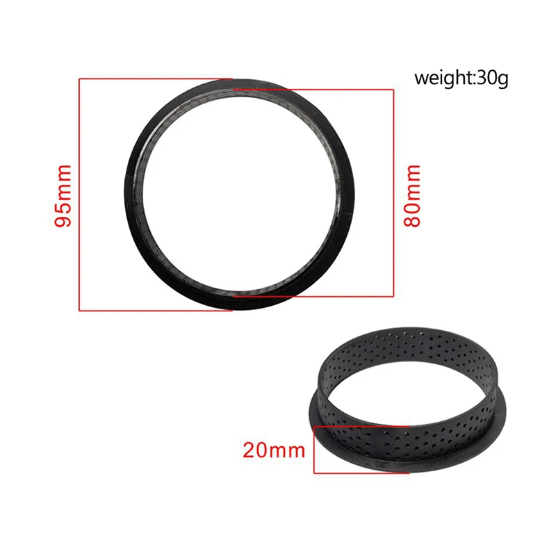 Набор колец для выпечки кольцо торта ПЕРФОРИРОВАННОЕ мини кольца из