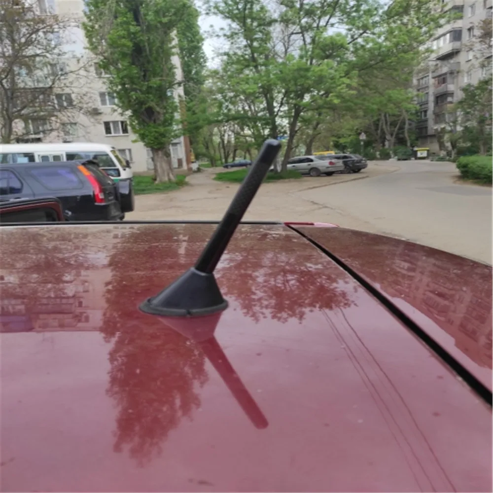 Автомобильная радиоантенна из углеродного волокна для ford c max volkswagen golf 5 mini countryman