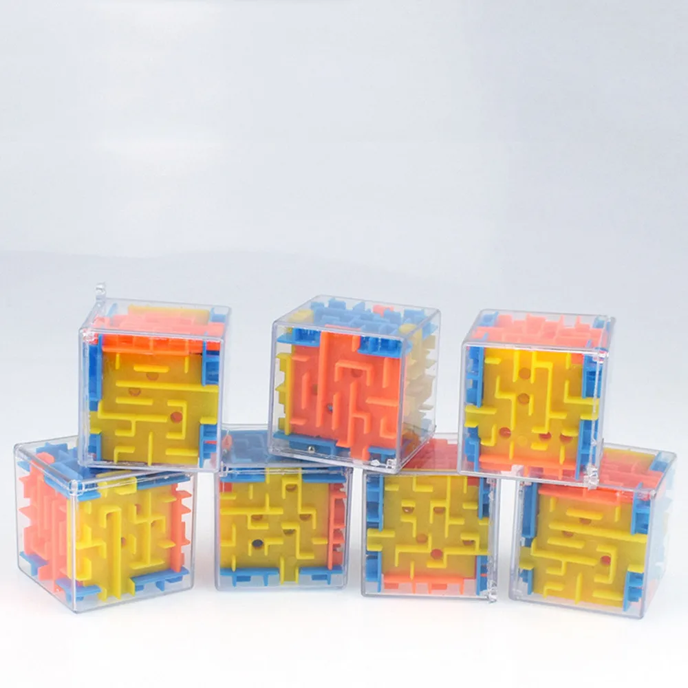 3D детская головоломка, лабиринт, игрушка, ручная игра, чехол, коробка, забавная игра, головоломка, игрушки, Интеллектуальный баланс, развивающие игрушки для детей