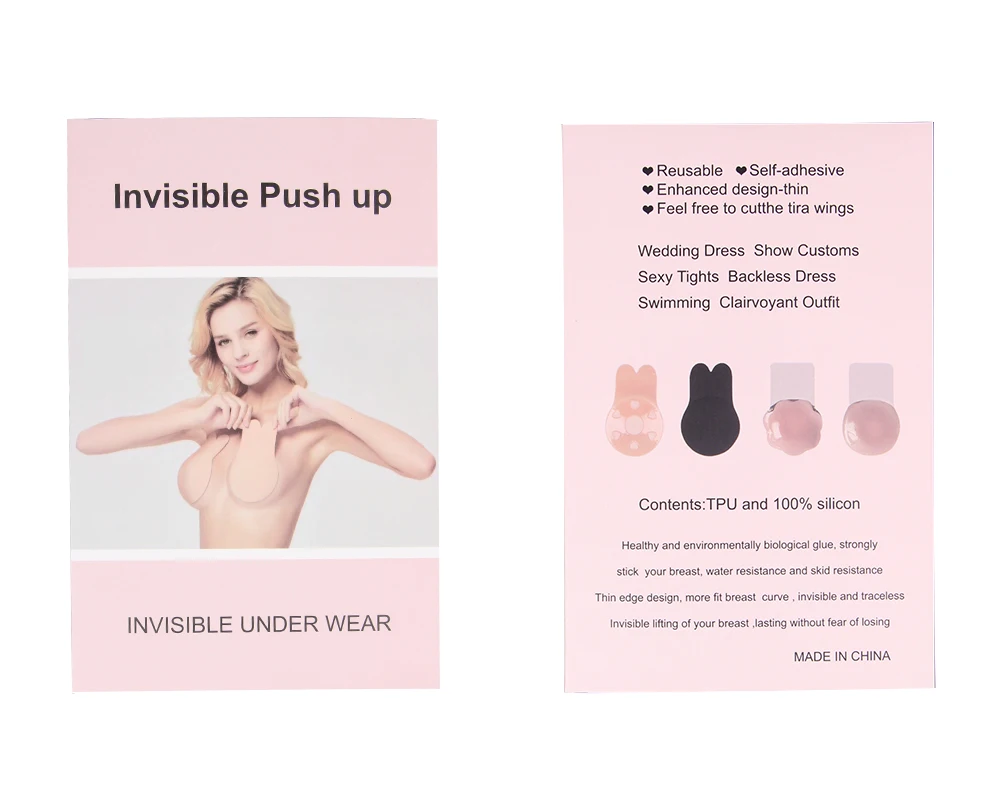 Женский бюстгальтер с открытыми сосками плюс размер без бретелек заячьими