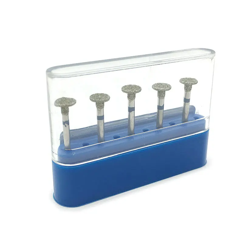 5 шт. стоматологических алмазных боров (дрель средней полировки сглаживания для