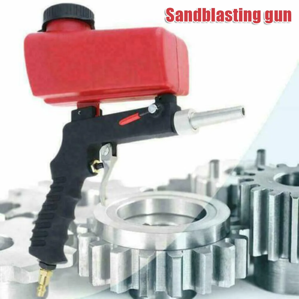 

Portable Media Spot Sand Blaster Device Handheld Air Gravity Feed Sandblaster In Stock