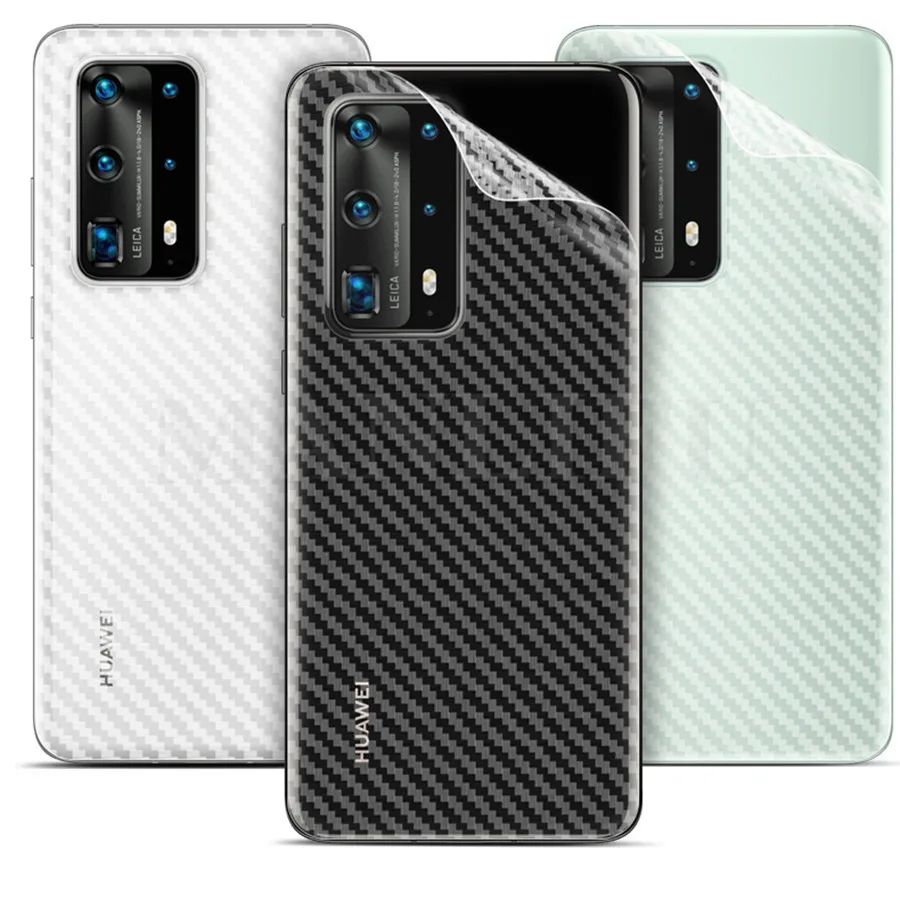 Прозрачная 3d пленка из углеродного волокна для Huawei Y9 Y5 Y7 2019 Prime защитная экрана Y6