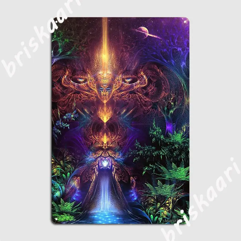 

Ancient Infinite Metal Plaque Poster Funny Plaques Club Bar Wall Cave Tin sign Posters