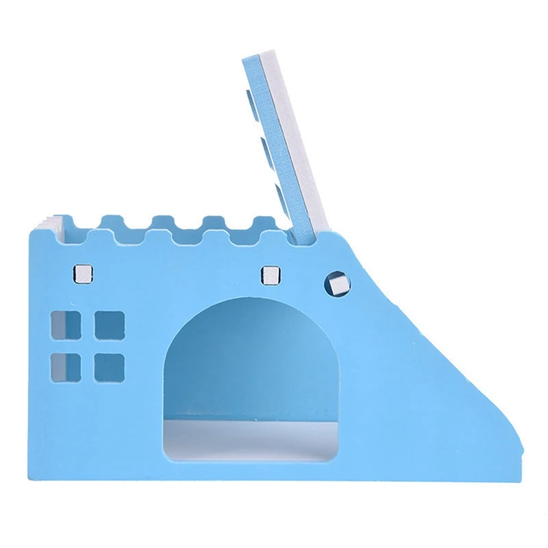 Newest Pet Carrier Bag Hamster Rat Hedgehog Packet for Small Animals(Blue) with Exquisite House Blue | Дом и сад