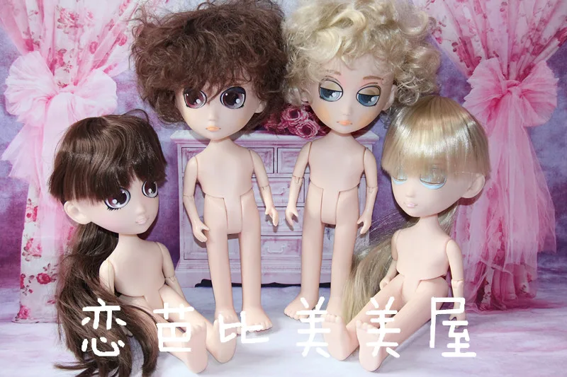30 см большая редкая коллекция японских шарниров окрашенная кукла для девочек Bjd