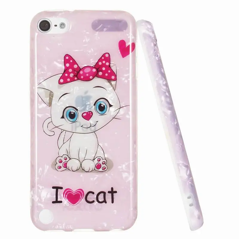 Модный чехол для ipod touch 5 6 5th 6th gen с изображением милого кота лягушки мягкий