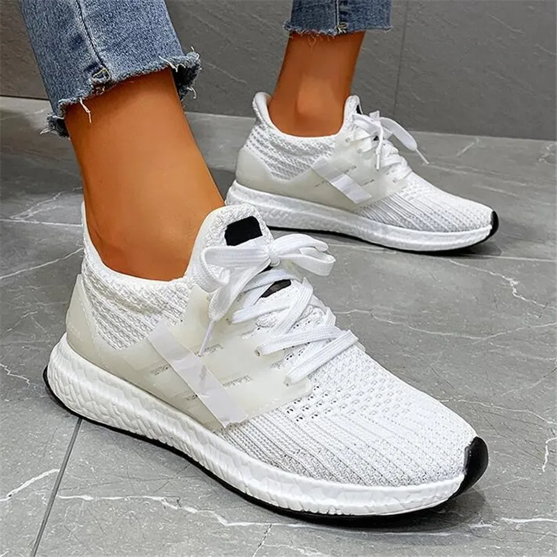 

Large size sports women's shoes summer new fashion platform women shoes casual light breathable running womens sneakers loafers