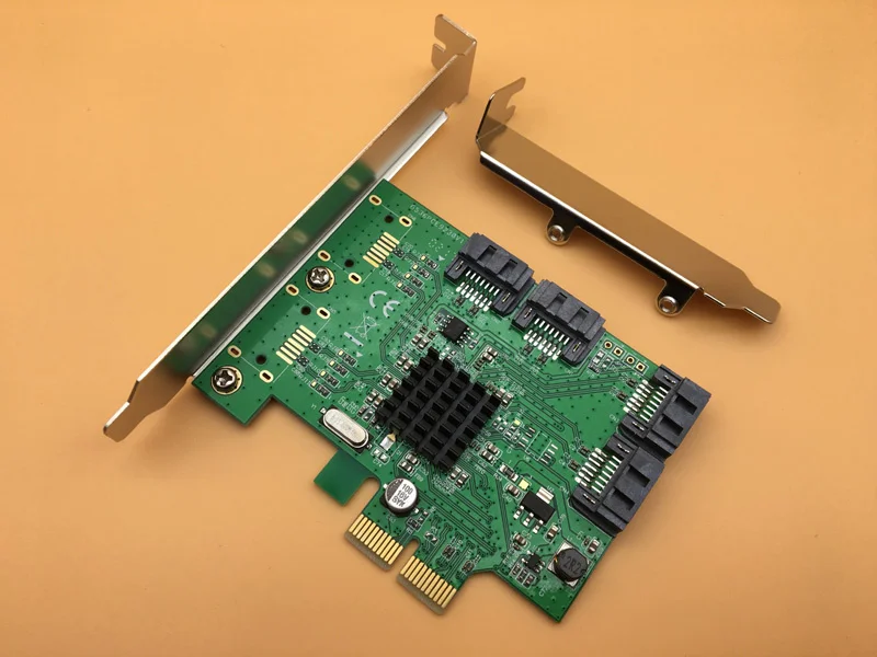 Raid Card PCI-E to SATA3.0 Raid Card 4-port SATA3 SATA 3.0 6 Gbps Support HDD SSD System Boot RAID0 1 10