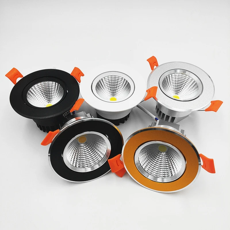Встраиваемые светодиодные светильники с регулируемой яркостью 5 Вт 7 9 12 15