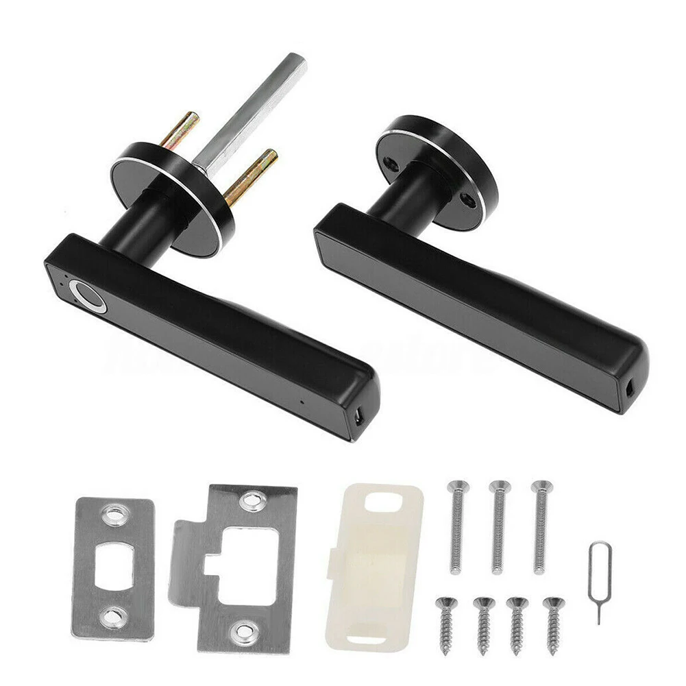 

Biometric Electronic Smart Fingerprint Apartment Door Lock Anti-Corrosion Accessory Home Security Stainless Steel USB Charging