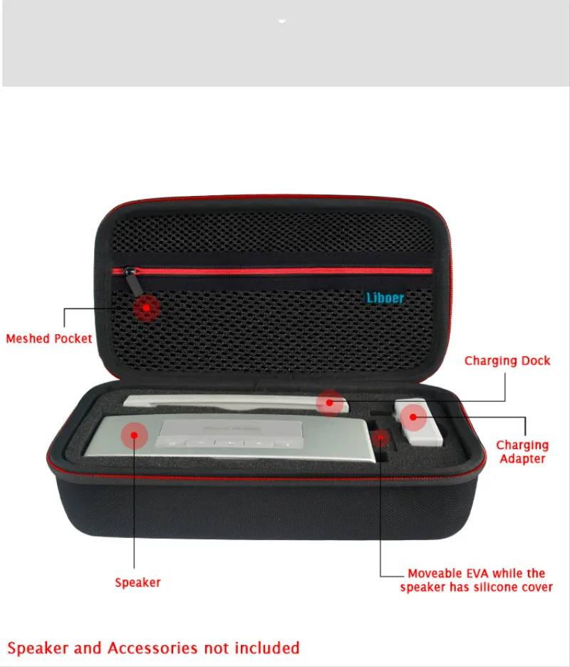 EVA Жесткая Сумка для хранения Boss Soundlink Mini 1/ 2 Портативный дорожная сумка переноски