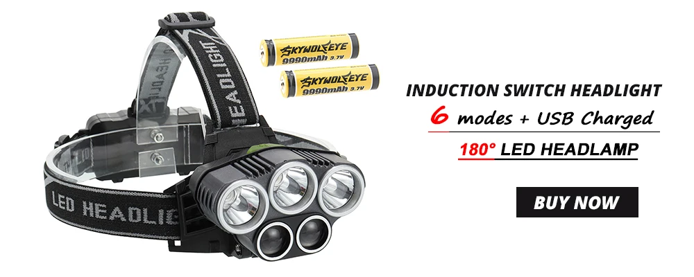 SKYWOLFEYE светодиодный фонарик 1000 лм XPE Q5 портативный фонарь на батарейках AAA мини фонарик с зажимом