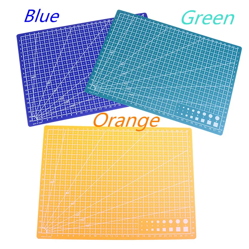 1pcs A4 Grid Lines Self Healing Cutting Mat Craft Card Fabric Leather Paper Board 30*22cm