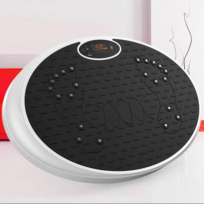 Fat Burning Plate Exercise Vibration Fitness Massager LCD Display Slimming Device For Body Building Workout Weight Loss | Спорт и