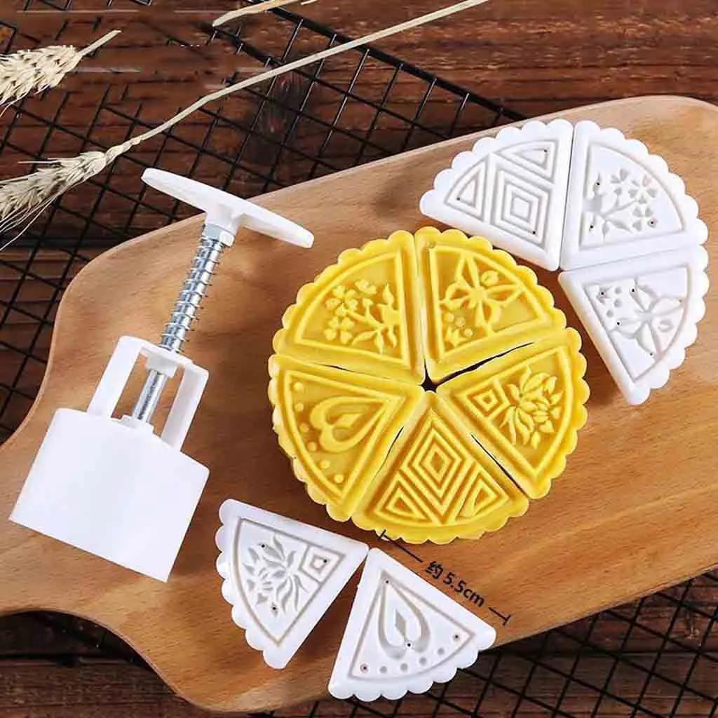 Формы moonторт с поршнем для кухни сделай сам форма лунного торта печенья 5 штампов