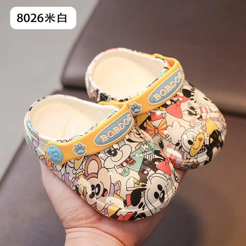 

Babudou Children's Slippers for Boys And Girls Garden Summer Footwear Women shoes Soft Children Flat girls Slippers platforms