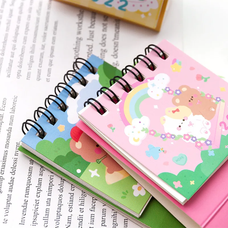 1 шт. милый мультяшный Сказочный портативный настольный мини-календарь для