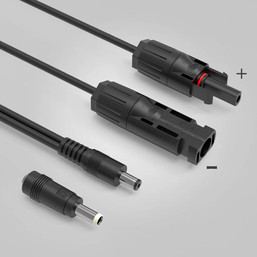 ALLPOWERS Солнечный Кабель 1 5 м 16AWG с гнездовым и штекерным разъемом DC мм x2.1мм