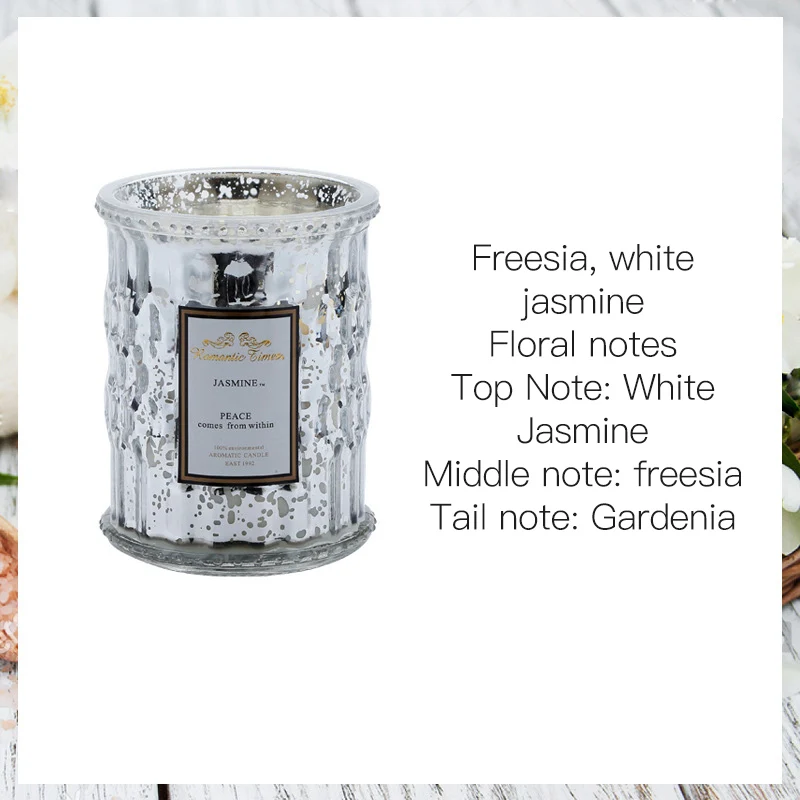 Ароматизированные подарочные свечи и коробки для свечей подсвечников 2 шт. | Дом