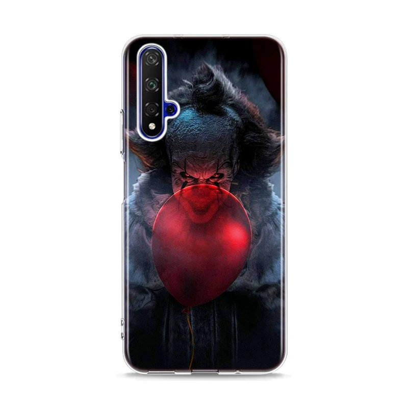 Style 08 Силиконовый ТПУ чехол Pennywise клоун ужас для huawei Honor 10i 9X8X20 10 9 Lite 8 8A 7A 7C Pro Lite чехол для телефона - Цвет: Style 08