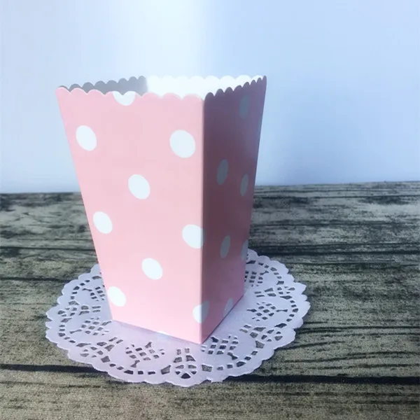 Бесплатная доставка 120 шт светильник розовый попкорн коробки миниатюрный