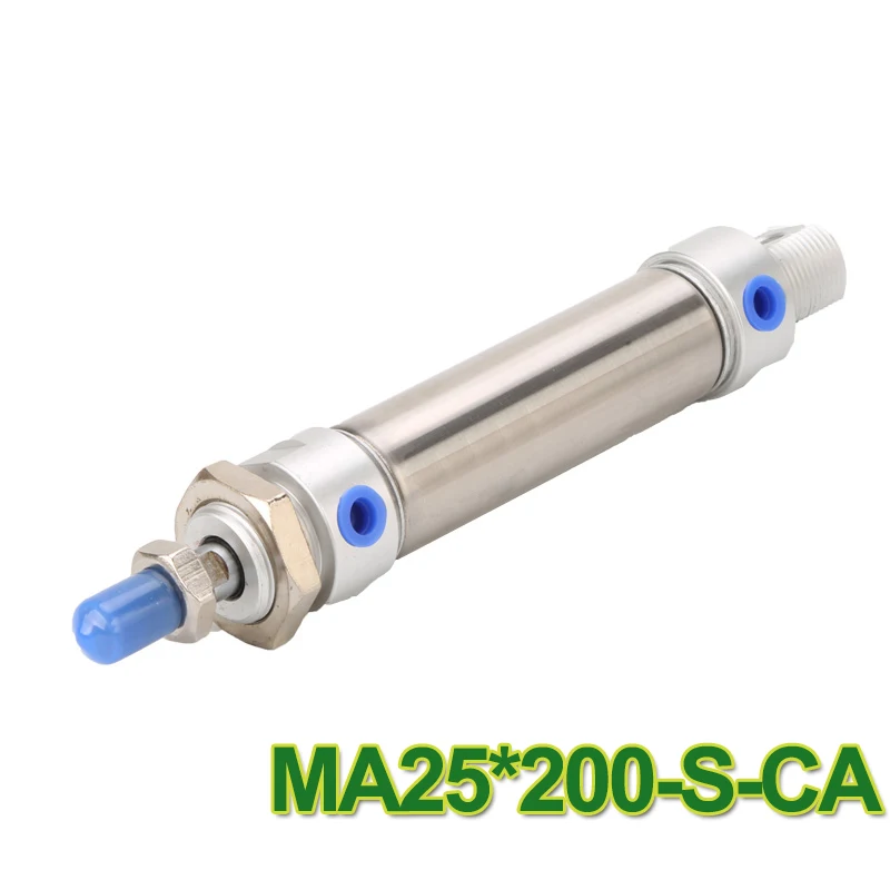 

High quality MA series Airtac type MA25*200 Stainless steel Pneumatic Air Cylinder MA 25-200 MA25-200