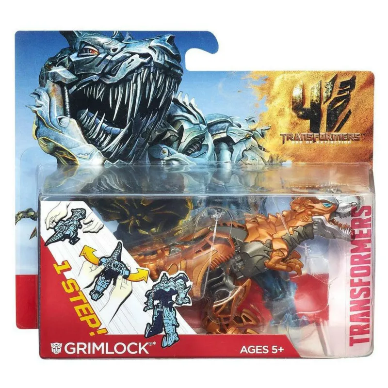 

NEW Hasbro One Step Changer - Grimlock - Transformers Collection: The Age of Extinction 10cm PVC Action & Toy Figures A6157