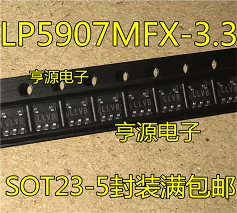 

LP5907MFX-3.3 LP5907MFX LLVB SOT23-5