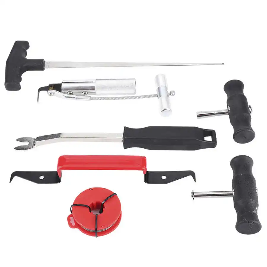 7 шт./компл. набор инструментов для удаления лобового стекла автомобиля демонтажа