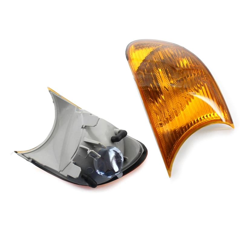

Amber Marker Signal Blinker Corner Parking Light Lamp for -BMW E46 3 Series Coupe 1999-2001 63126904299 631269042300