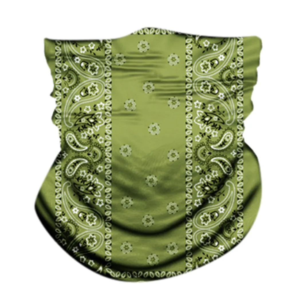 

Face Covering Scarf Unisex Seamless Bandana Rave Headband Scarf Headwrap Neckwarmer Riding Mask face maskswashable and reusable