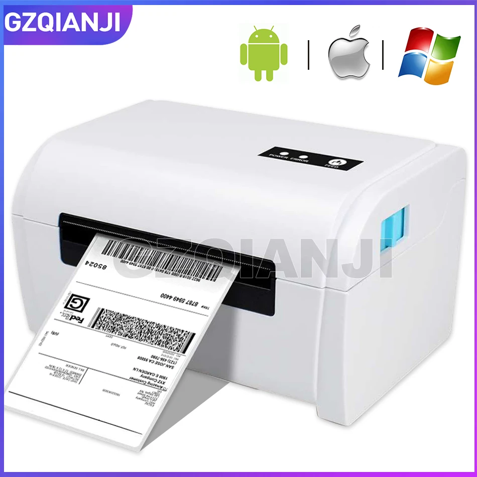 Настольных ПК 4 дюйма накладные почтовая этикетка принтер штрих кодов FBA DHL UPS Fedex