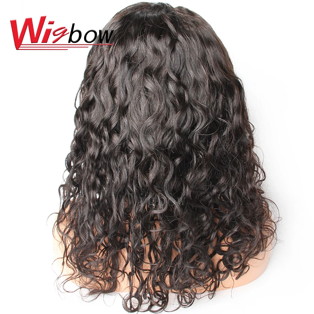Wigbow OneCut Hair 8- 28 дюймов Бразильские Длинные человеческие волосы с глубокой волной