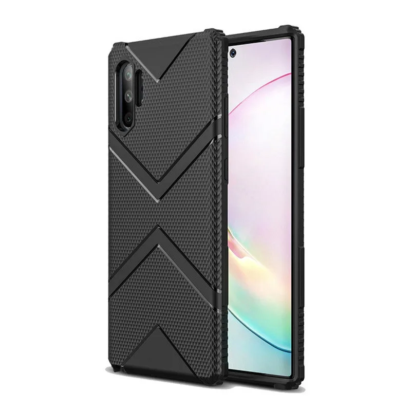 Чехол для телефона samsung Galaxy Note10 Plus S10 Lite S10E Черный Зеленый Синий Тип V анти-падение