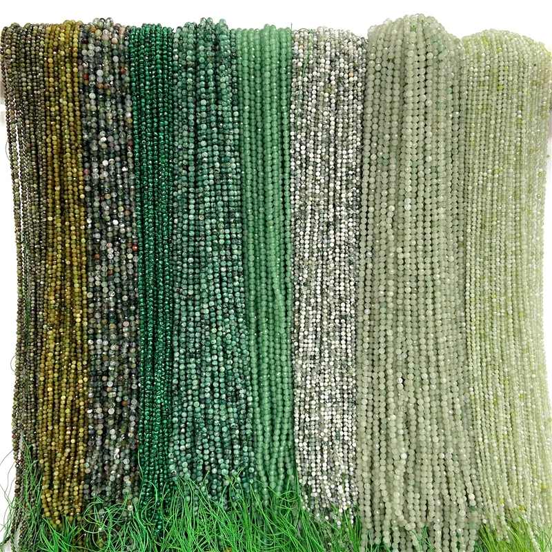 3 мм натуральный зеленый авантюрин Амазонит индийский агат Австралия лабрадорит